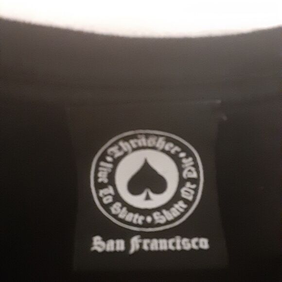 Thrasher Magazine Flame Logo Shirt Mens Size S Black Skater Skateboard Street - Picture 5 of 8